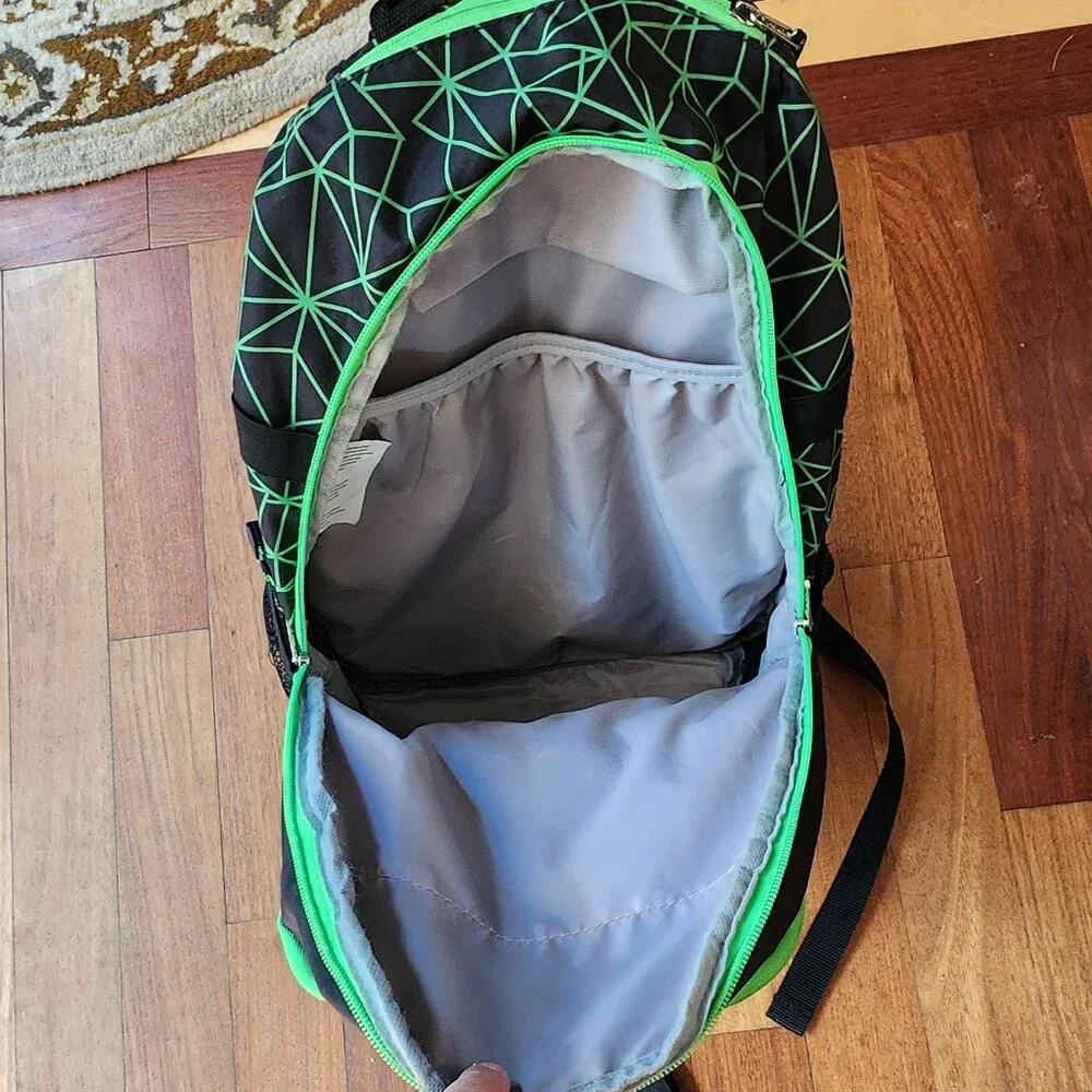 Fuel Kids Green/Black Backpack